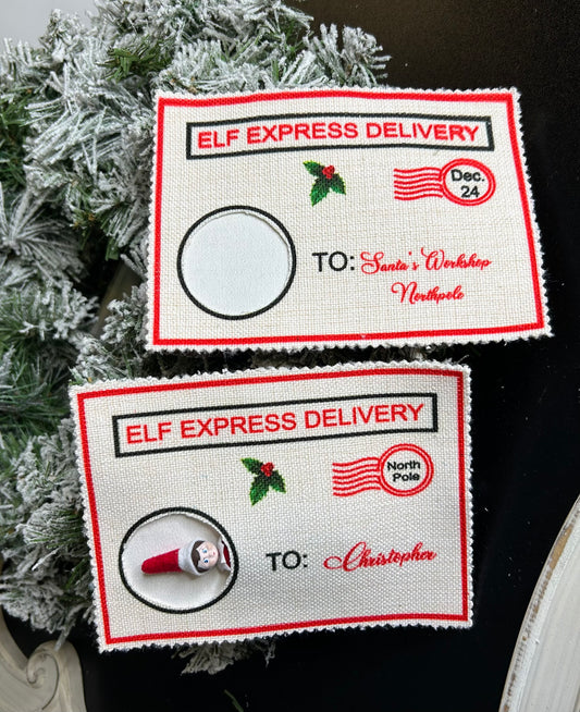 Elf on the Shelf Mailing and Return Envelope Set