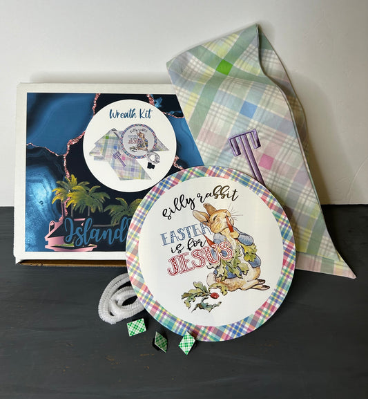 Initial Easter Wreath Kit