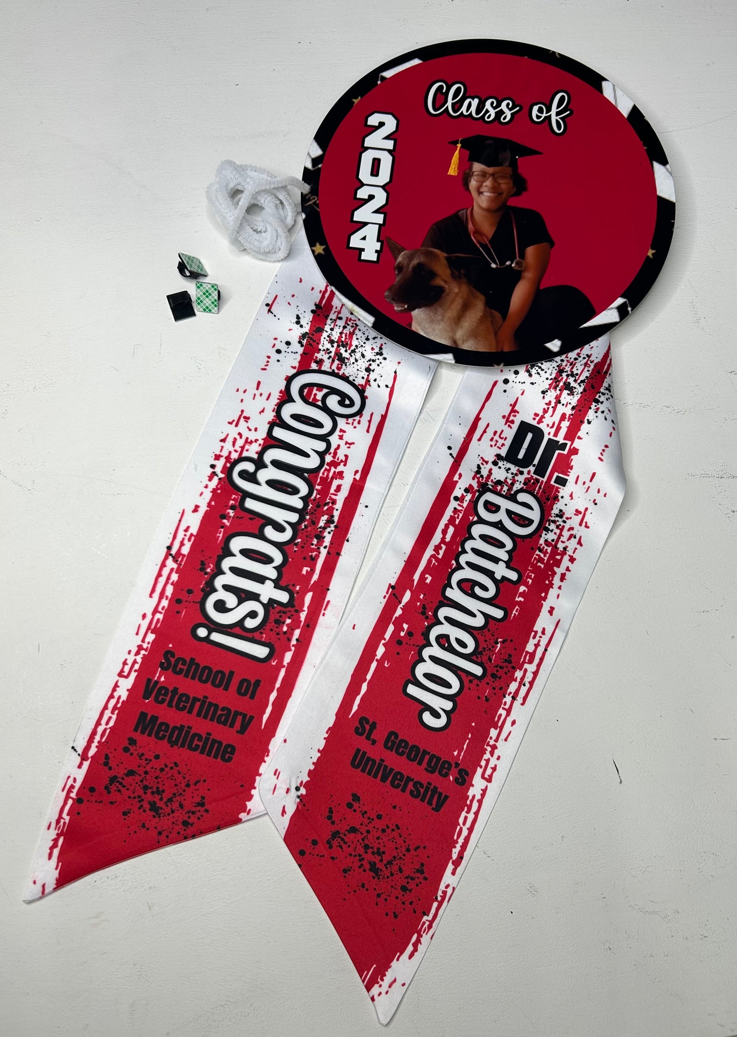 Graduation Brag Wreath Kit