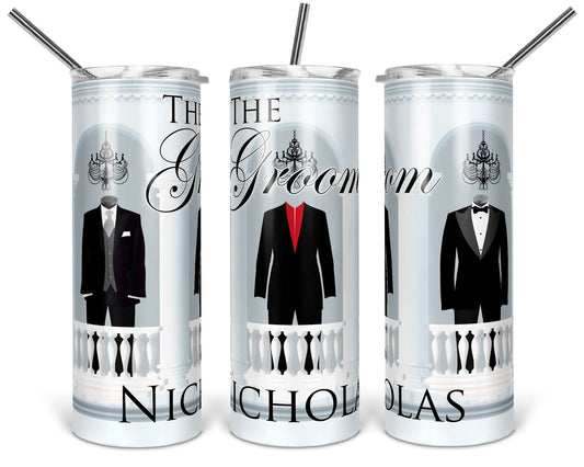 Groom Tumbler