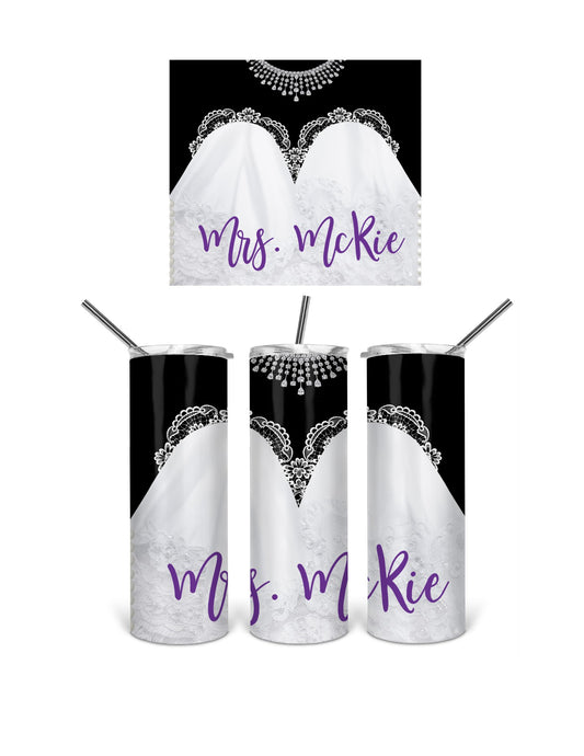 Personalized Bride Tumbler