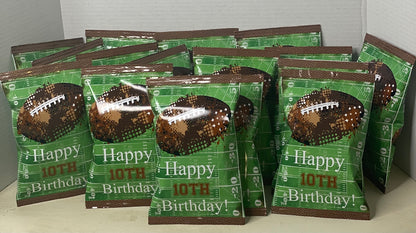 Football Chip Bags