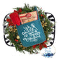 Pot Holder - we whisk you a merry christmas